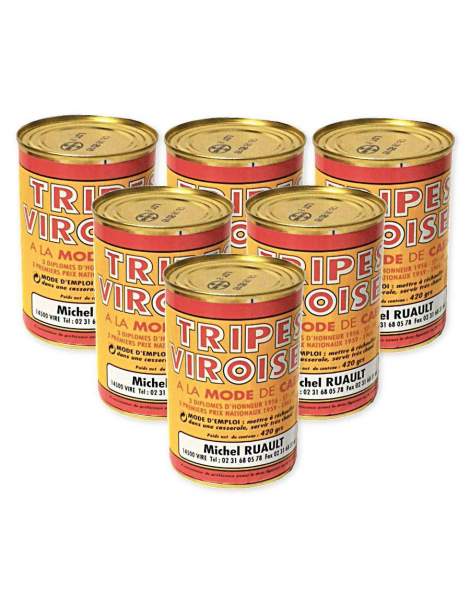 Tripes Viroise à la mode de Caen Ruault 420g par 6
