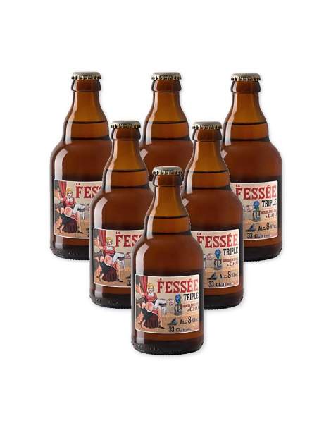 Fessée triple bière blonde 7.2° 33cl par 6