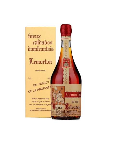 Calvados Lemorton 25 ans 40%vol 70cl