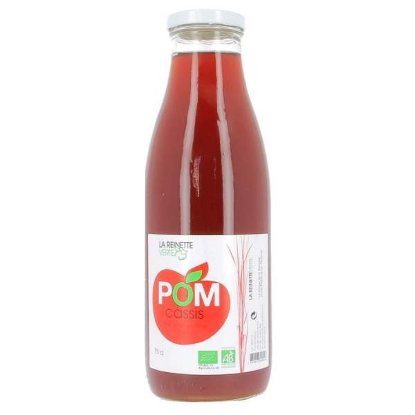 Jus de pomme cassis bio 75cl