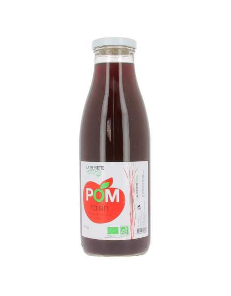 Jus de pomme raisin bio 75cl