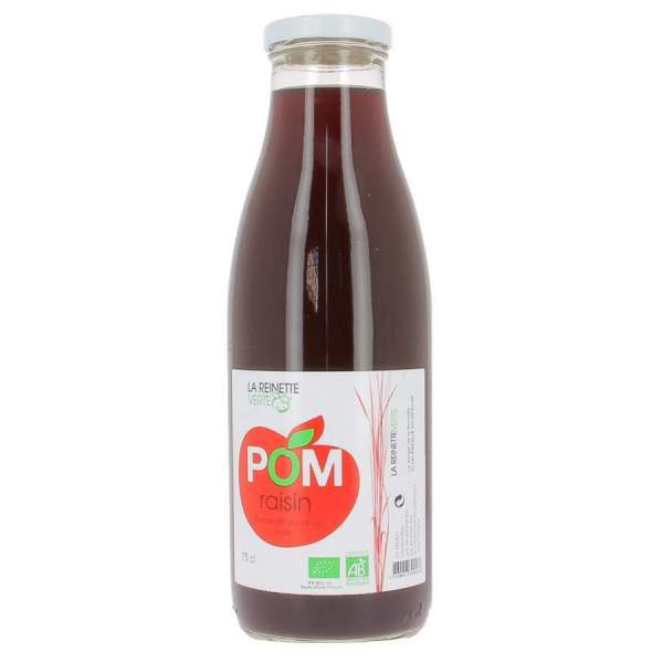 Jus de pomme raisin bio 75cl