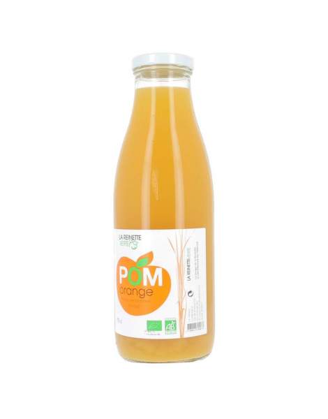 Jus de pomme orange bio 75cl Verger de la reinette