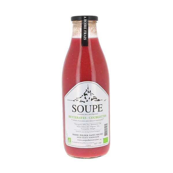 Soupe betteraves courgettes bio 1L