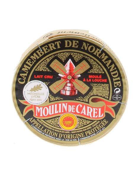 AOP Camembert Moulin Carel 250g
