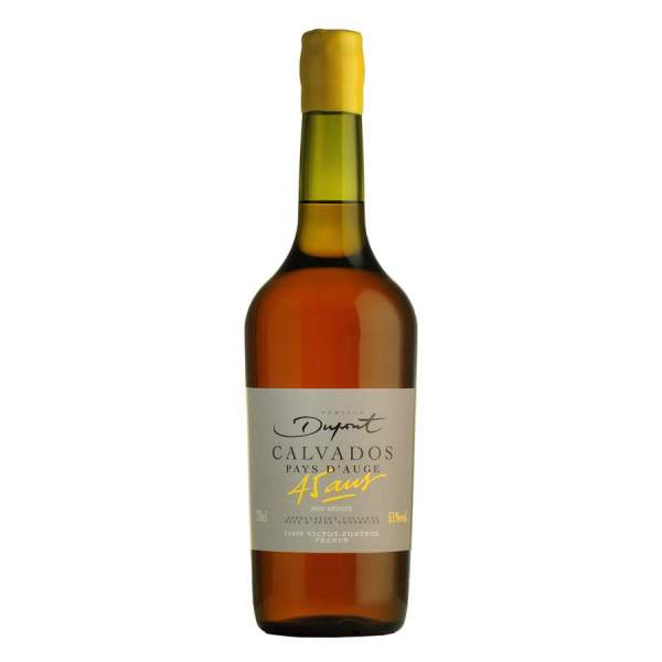 Calvados de 45 ans Dupont Non Réduit 51%vol 70cl