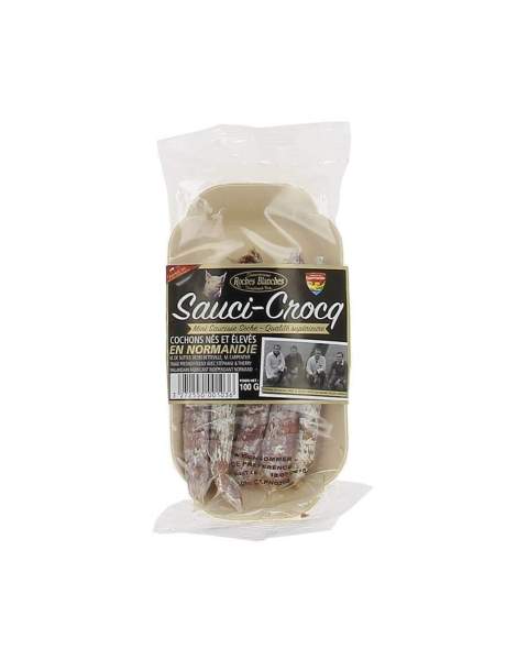 Saucicroq mini-saucisse sèche pur porc 100g