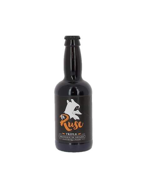 Bière triple La ruse 7.6% 33cl