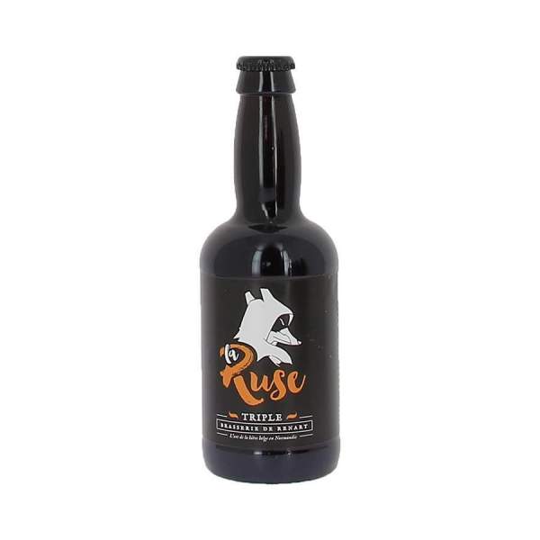 Bière triple La ruse 7.6% 33cl
