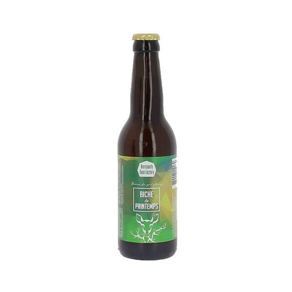 Bière blonde Biche de Printemps 5.5% 33cl Normandy Beer Factory