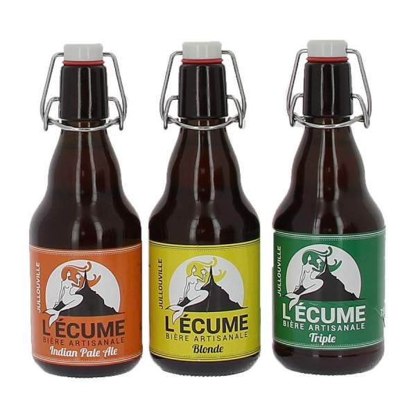 Pack découverte 3 Bières l'Ecume 33cl