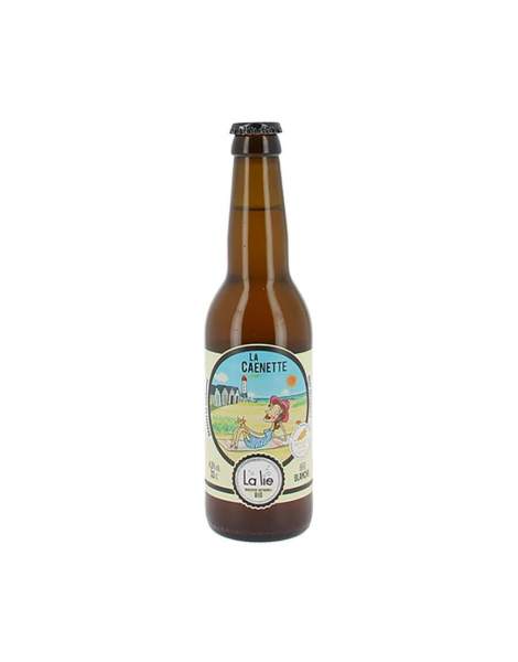 Bière de la Lie blanche la Caennette 4.5% 33cl