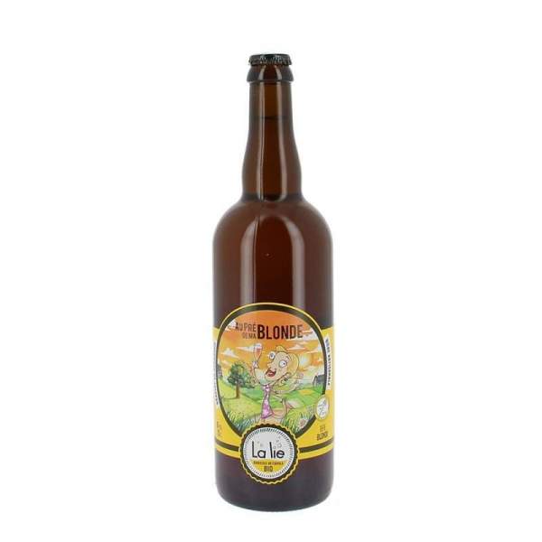 Bière de la Lie Au près de ma blonde bio 6% 75cl