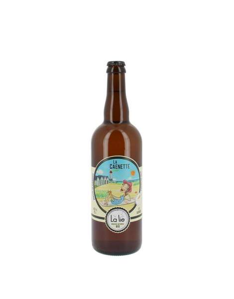 Bière de la Lie blanche la Caennette 4.5% 75cl
