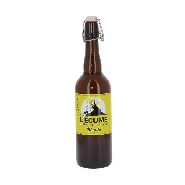 Bière L'écume blonde 6% 75cl