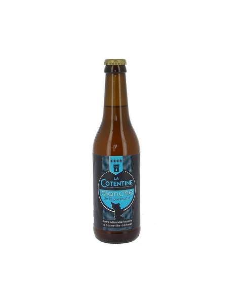 Bière La Cotentine blanche 6.2% 33cl