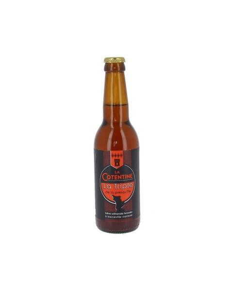 Bière La Cotentine triple 8% 33cl
