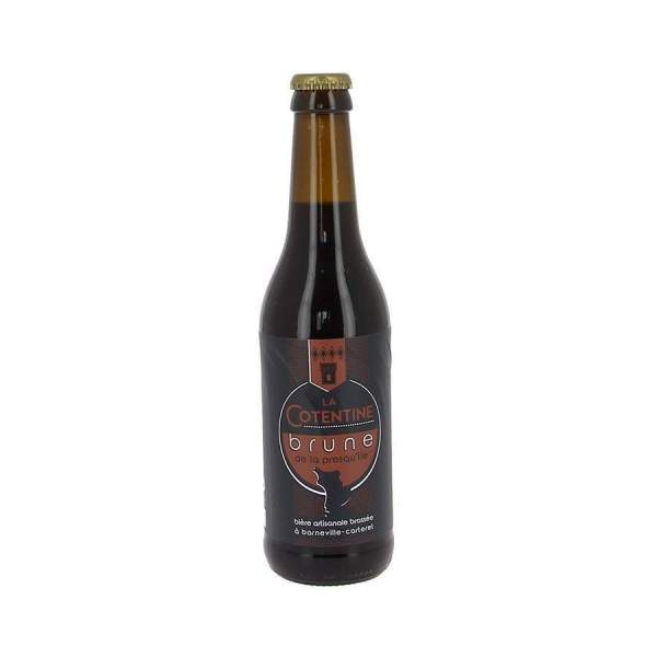 Bière La Cotentine brune 6.2% 33cl