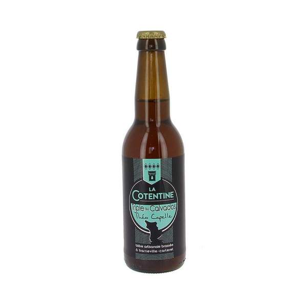 Bière La Cotentine triple au Calvados 10% 33cl
