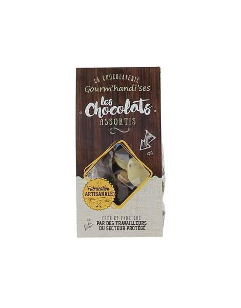 Les chocolats assortis Gourm'handi'ses 100g
