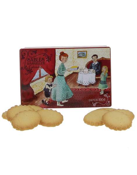 Boite à l'ancienne Calvados sablés d'Asnelles 500g