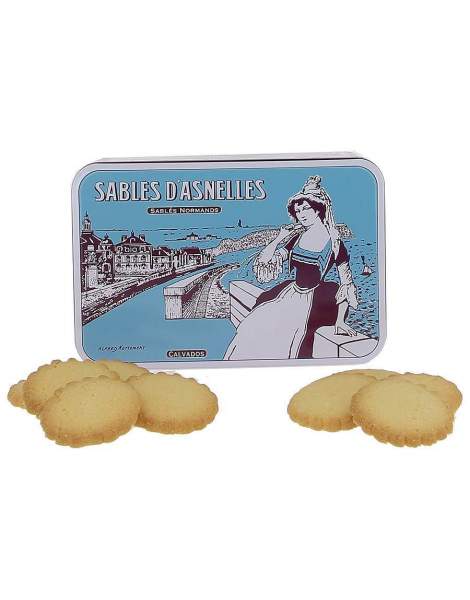 Boite ancienne la Normande sablés d'Asnelles 500g