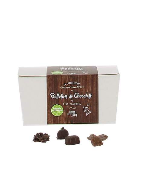 Ballotins de chocolats 100g Gourm'handises