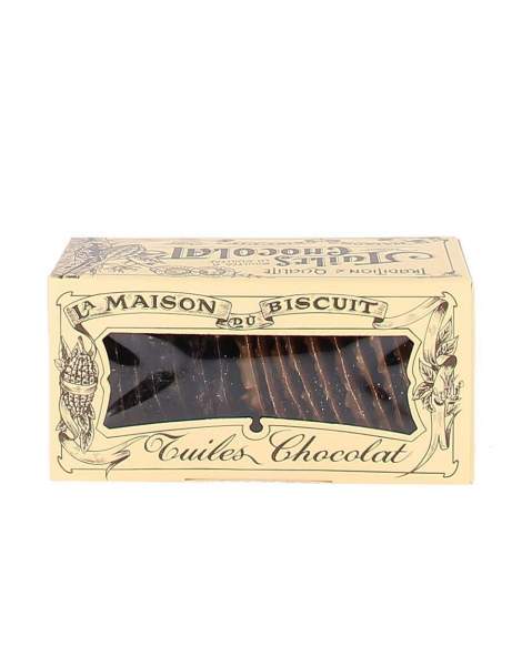 Tuiles chocolat maison du biscuit