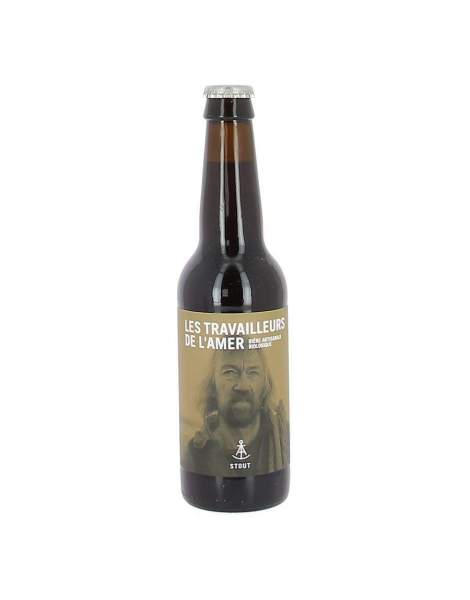 Bière Stout bio Travailleur de l'amer 5.5% 33cl