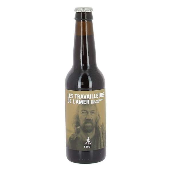Bière Stout bio Travailleur de l'amer 5.5% 33cl