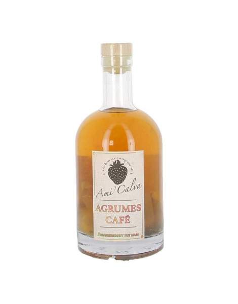 Calvados arrangé agrumes café Ami'Calva