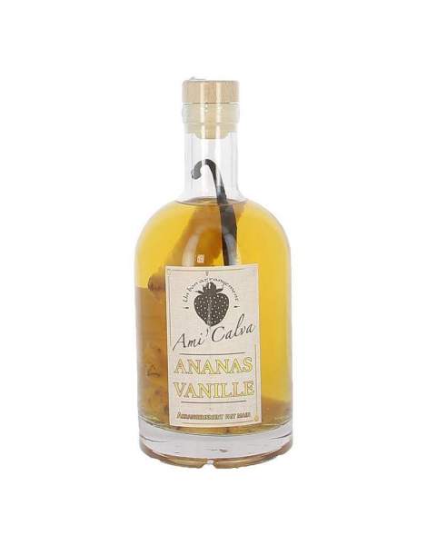 Calvados arrangé Ananas-Vanille Ami'Calva 70cl 30%