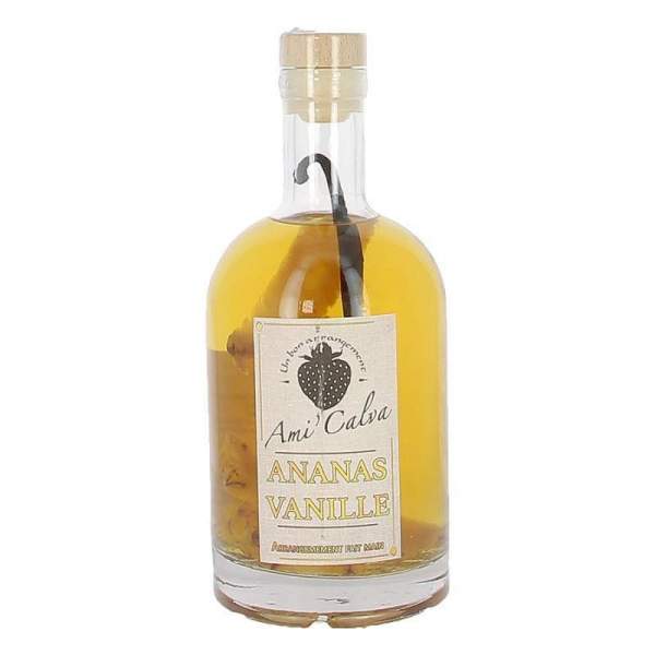 Calvados arrangé Ananas-Vanille Ami'Calva 70cl 30%