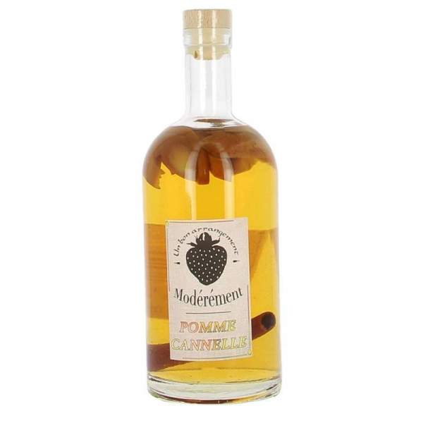 Rhum arrangé pomme cannelle "Intensément" 1L 39%
