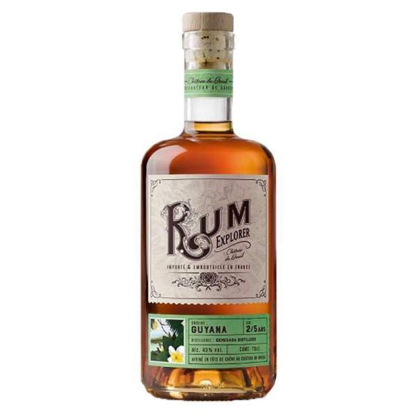 Rhum Guyana - Rum explorer Breuil 41% 70cl