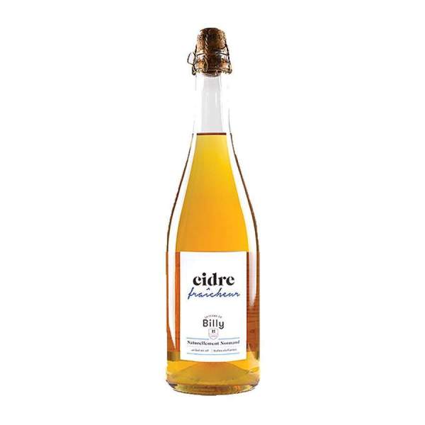 Cidre demi-sec "Fraîcheur" Ferme de Billy 75cl 5%