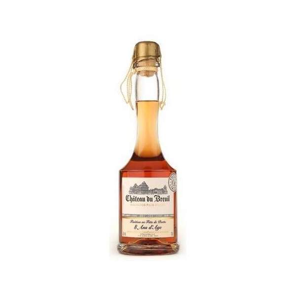 Calvados finition fût de Porto 8 ans château du Breuil70 cl 42%