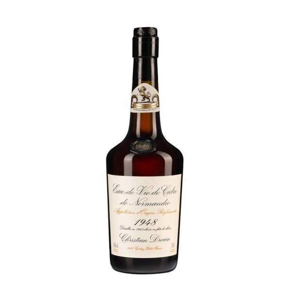 Eau de vie de cidre millésimé 1948 Drouin 70cl 42%