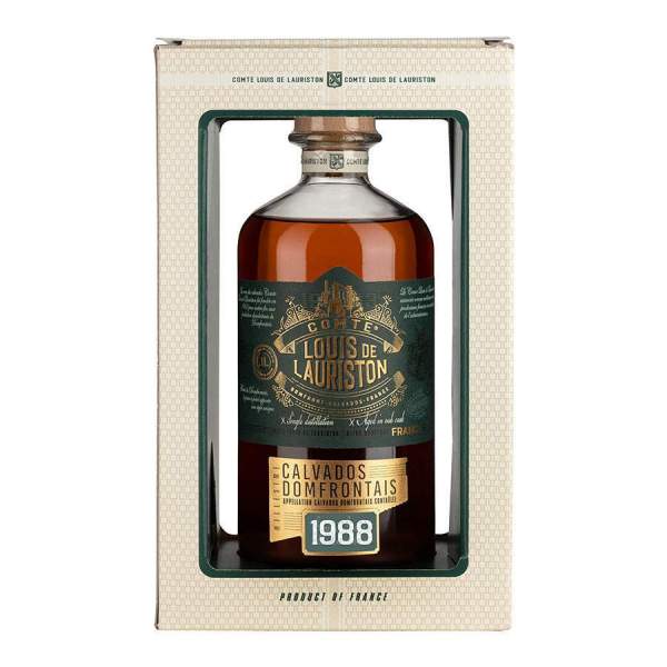 Calvados millésimé 1988 Lauriston 70cl 42%