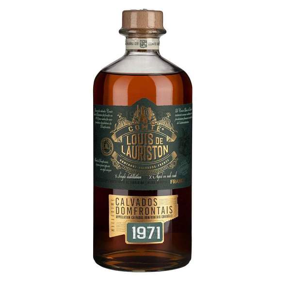 Calvados millésimé 1971 Lauriston 70cl 42%