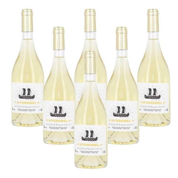 Hydromel doux - Vin de miel - lot 6*75cl 13.5%
