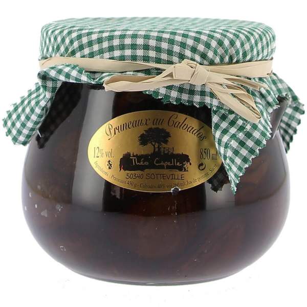 Pruneaux au calvados 85cl 16,5% Théo Capelle