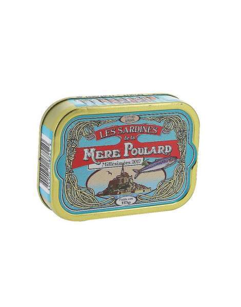 Sardines millésimées à l'huile d'olive Mère Poulard 115g