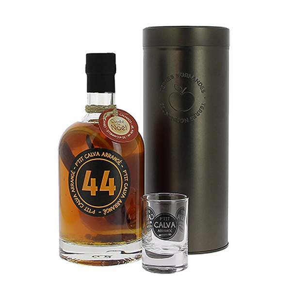 P'tit calva arrangé 44 Cuvée de Noël Terres normandes 50cl 44%