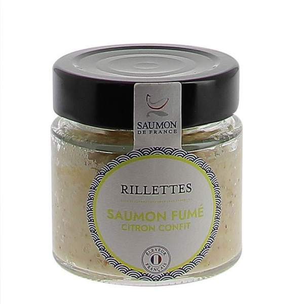 Rillettes de Saumon de Cherbourg citron confit
