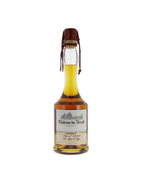 Calvados fût 14001 15 ans - Château du Breuil - brut de fût 70cl 48,6%