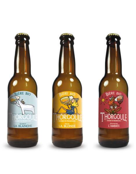 Pack découverte bières Thörgoule 3*33cl