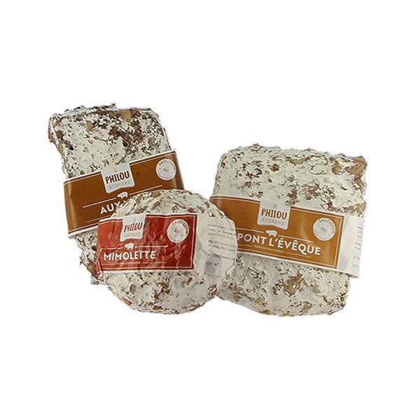 Lot de 3 saucissons secs Le philou normand