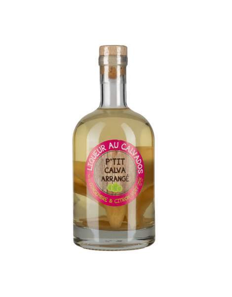 P'tit Calva arrangé Citron Gingembre 25%vol 50cL