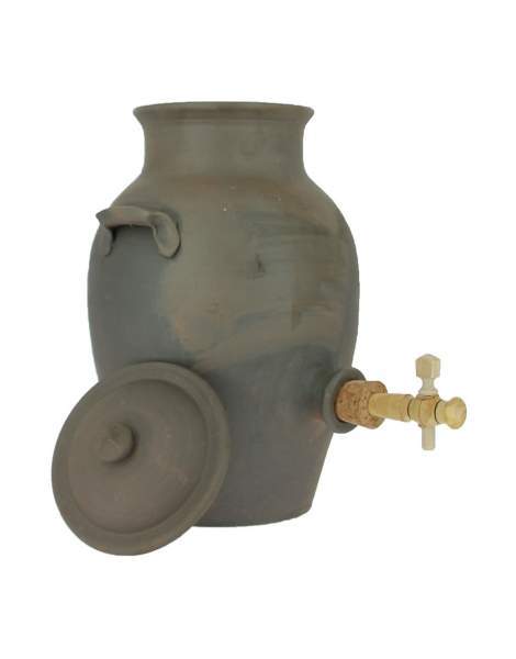 Vinaigrier en grès Poterie artisanale Turgis 2,5 Litres